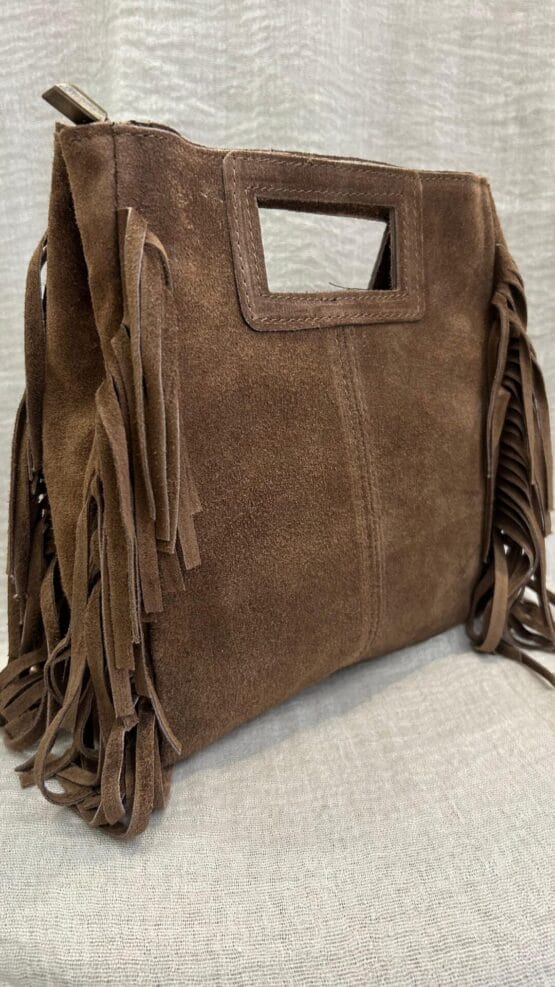Bolso Flecos marrón - Imagen 4